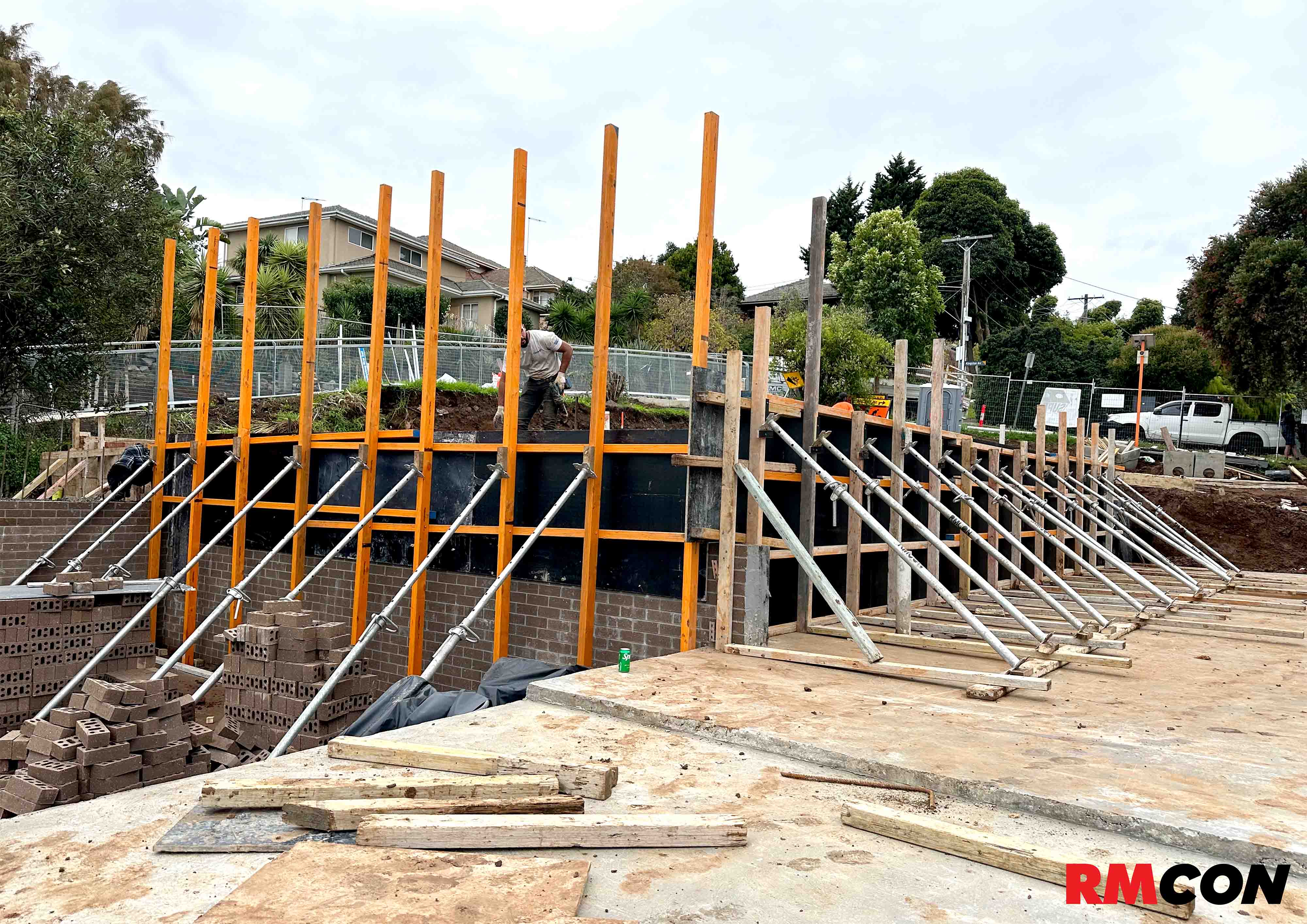 Residential Concrete - RM CON Melbourne Concreters